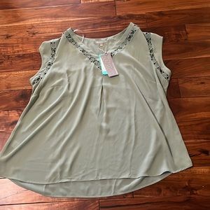 Daniel Rainm Cutout Detail Blouse